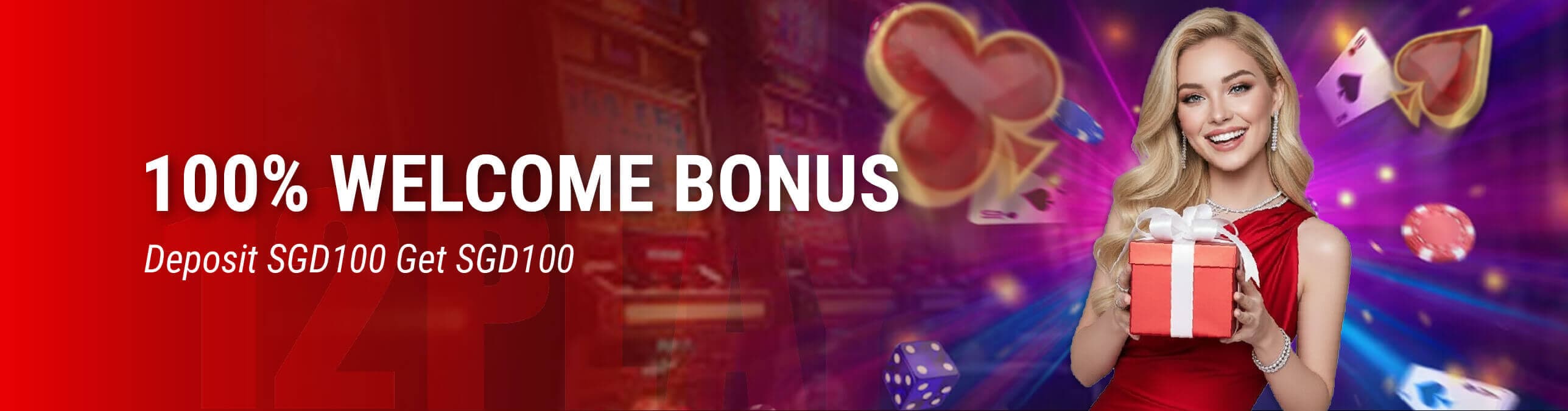 100% Welcome Bonus