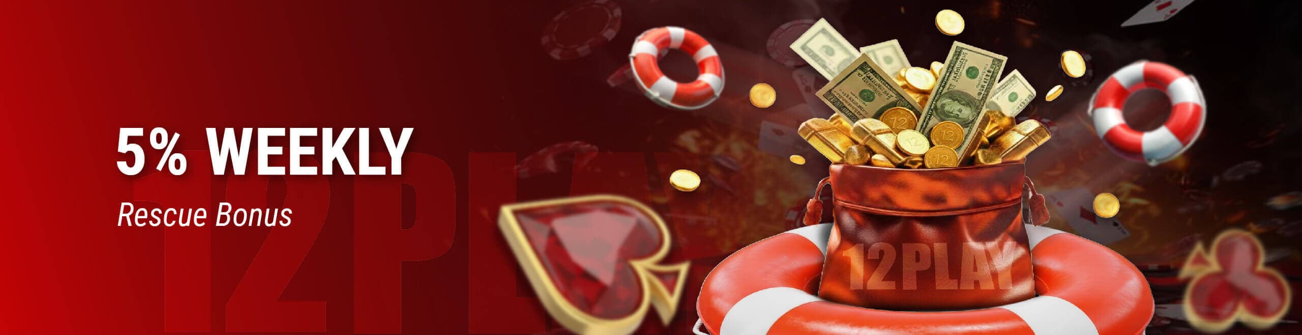 Weekly Rescue Bonus up to SGD2,888